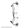 PSE Fortis 33 Compound Hunting Bow (EC2) 2 PSE Fortis 33 Compound Hunting Bow (EC2) -Excalibu Bow Shop 1033796 charcoal