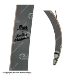 Bear Kodiak Magnum Traditional Recurve Bow (Shedua/Gray) -Excalibu Bow Shop 1360312 limb
