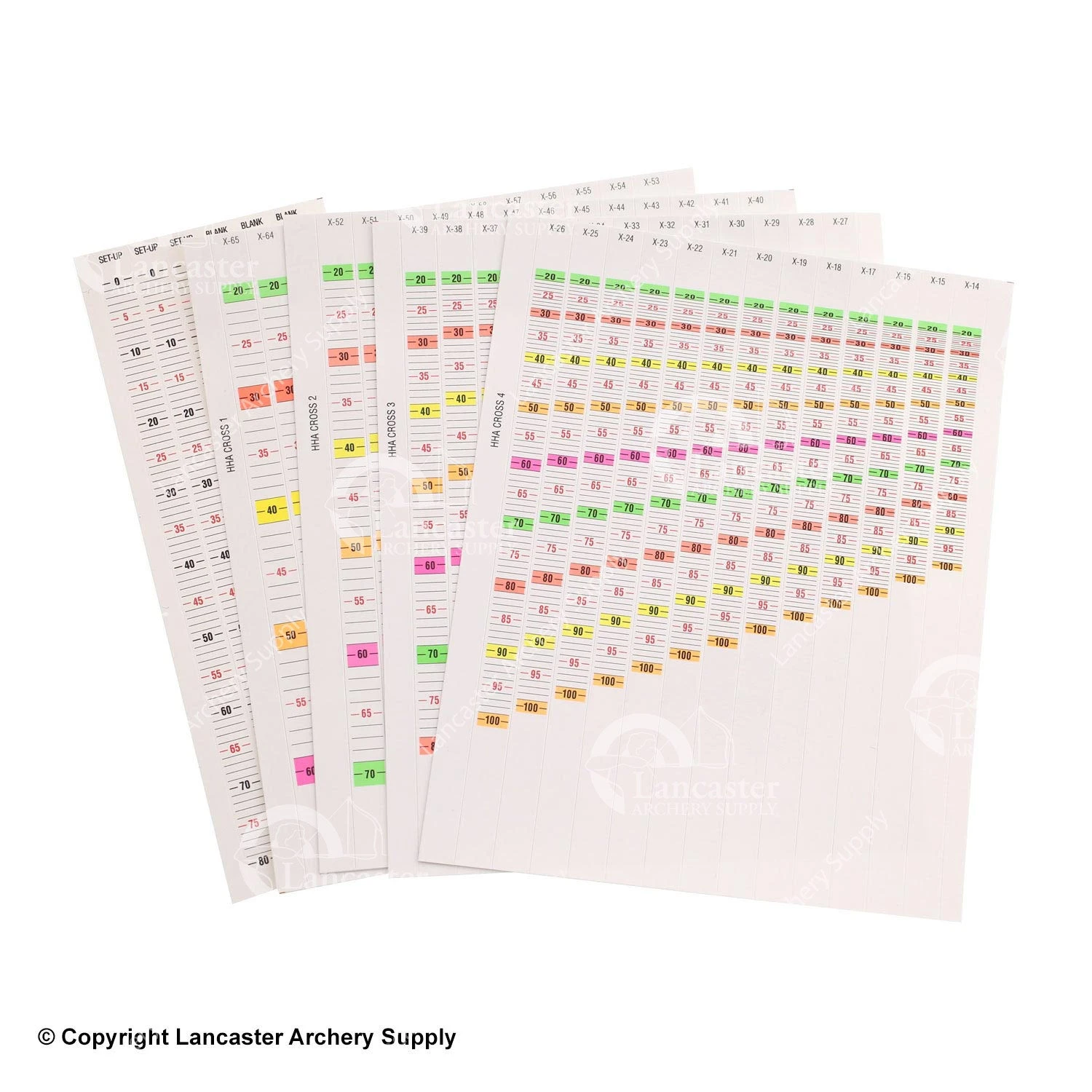 HHA Speed Dial Crossbow Sight Tapes 3 HHA Speed Dial Crossbow Sight Tapes