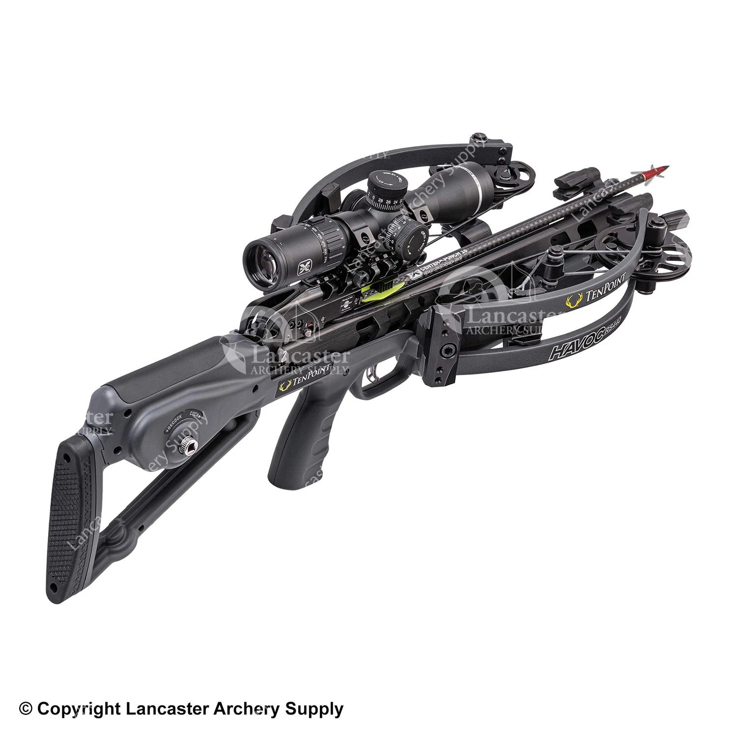 TenPoint Havoc RS440 Elite Crossbow Package W/ ACUslide (Graphite Grey) 3 TenPoint Havoc RS440 Elite Crossbow Package W/ ACUslide (Graphite Grey)