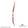 Arc Rolan Snake 60" Recurve Bow (Red) 1 Arc Rolan Snake 60" Recurve Bow (Red) -Excalibu Bow Shop 2860028