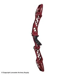 Win & Win WIAWIS ATF-X 25" ILF Recurve Riser -Excalibu Bow Shop 4770437 burgundy red