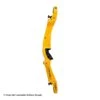 Uukha Xpro2 25" Carbon Recurve Riser -Excalibu Bow Shop 8600021 yellow