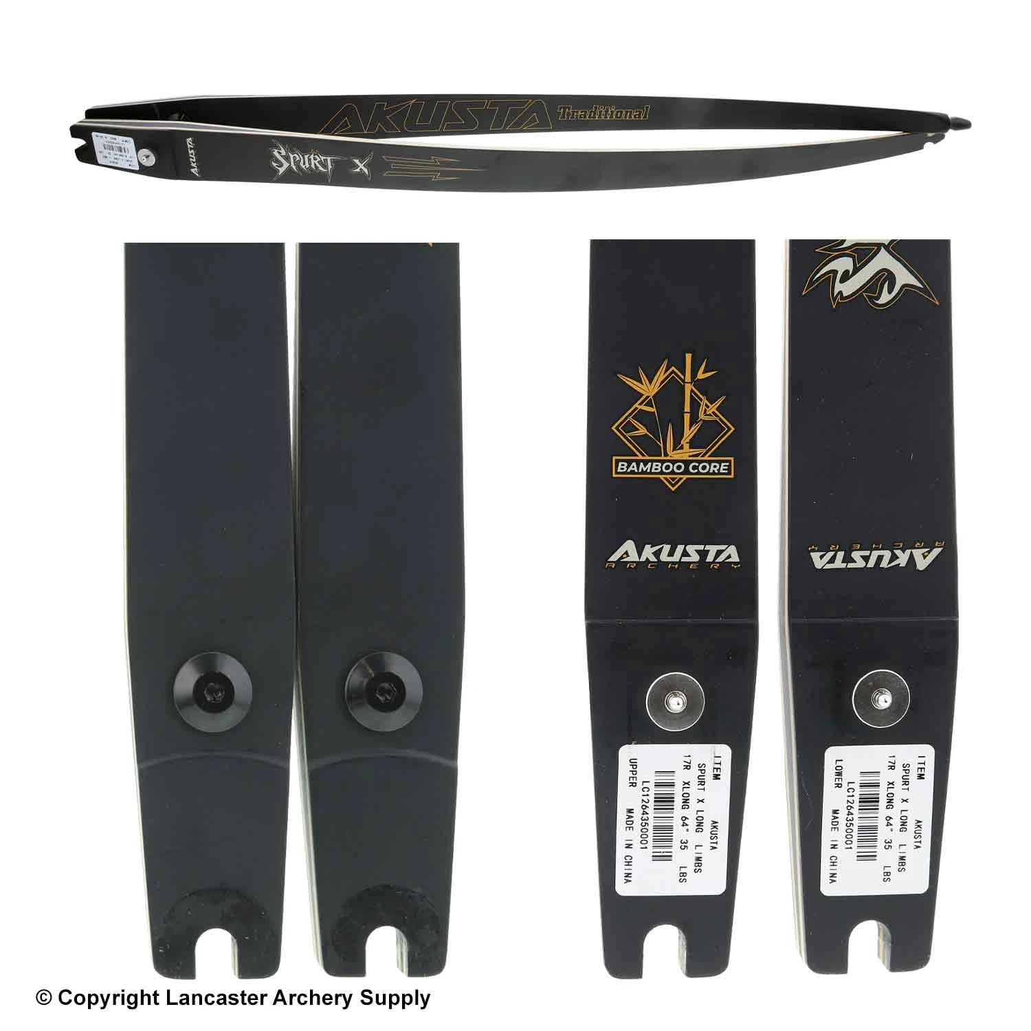 Akusta Spurt X ILF Longbow Bamboo/Glass Limbs (Open Box X1032002) 4 Akusta Spurt X ILF Longbow Bamboo/Glass Limbs (Open Box X1032002) - Image 2