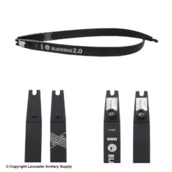 TradTech Black Max 2.0 Glass/Wood Recurve Limbs(Open Box X1033532) -Excalibu Bow Shop X1033532A