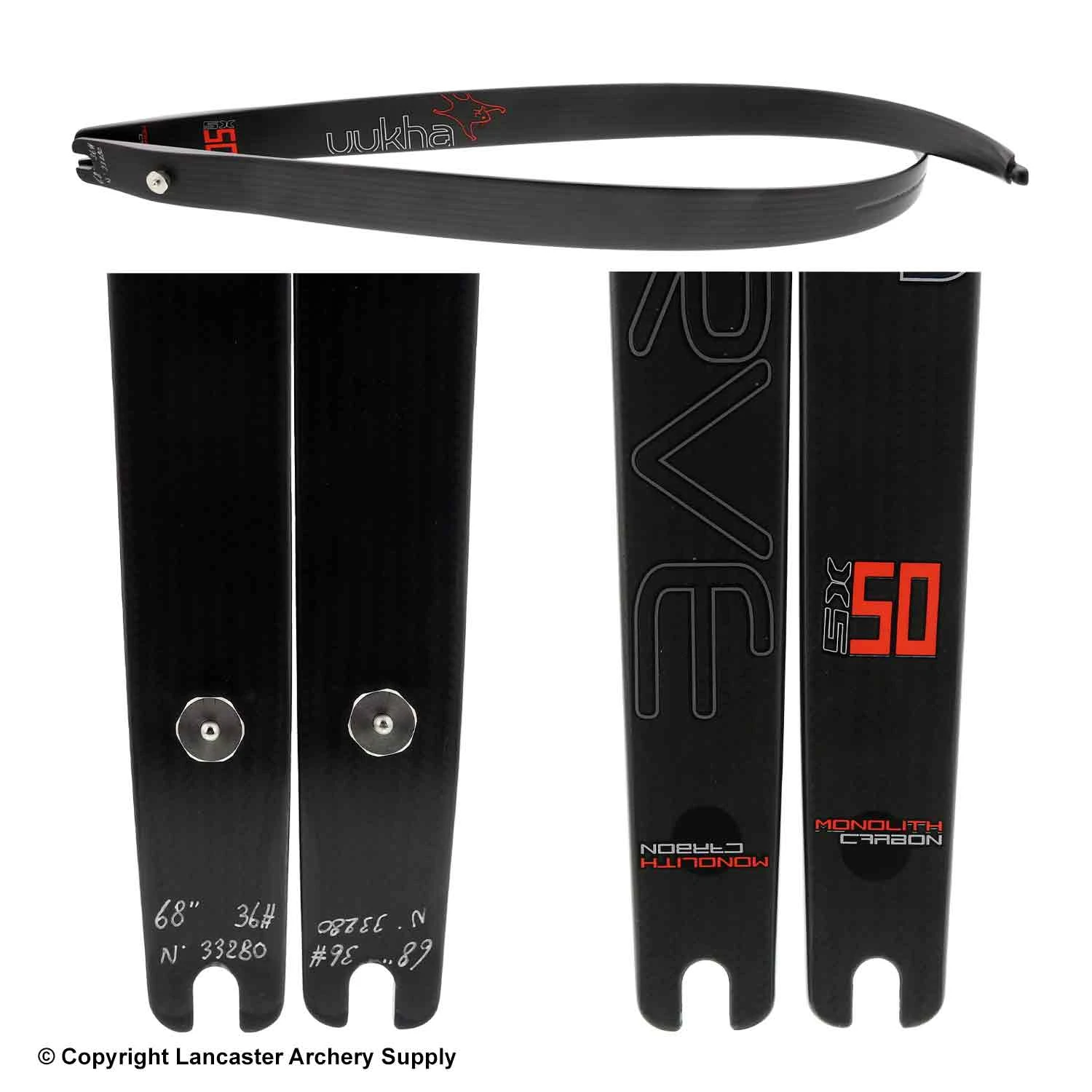 Uukha SX50 ILF Recurve Limbs (Open Box X1033673) 4 Uukha SX50 ILF Recurve Limbs (Open Box X1033673) - Image 2